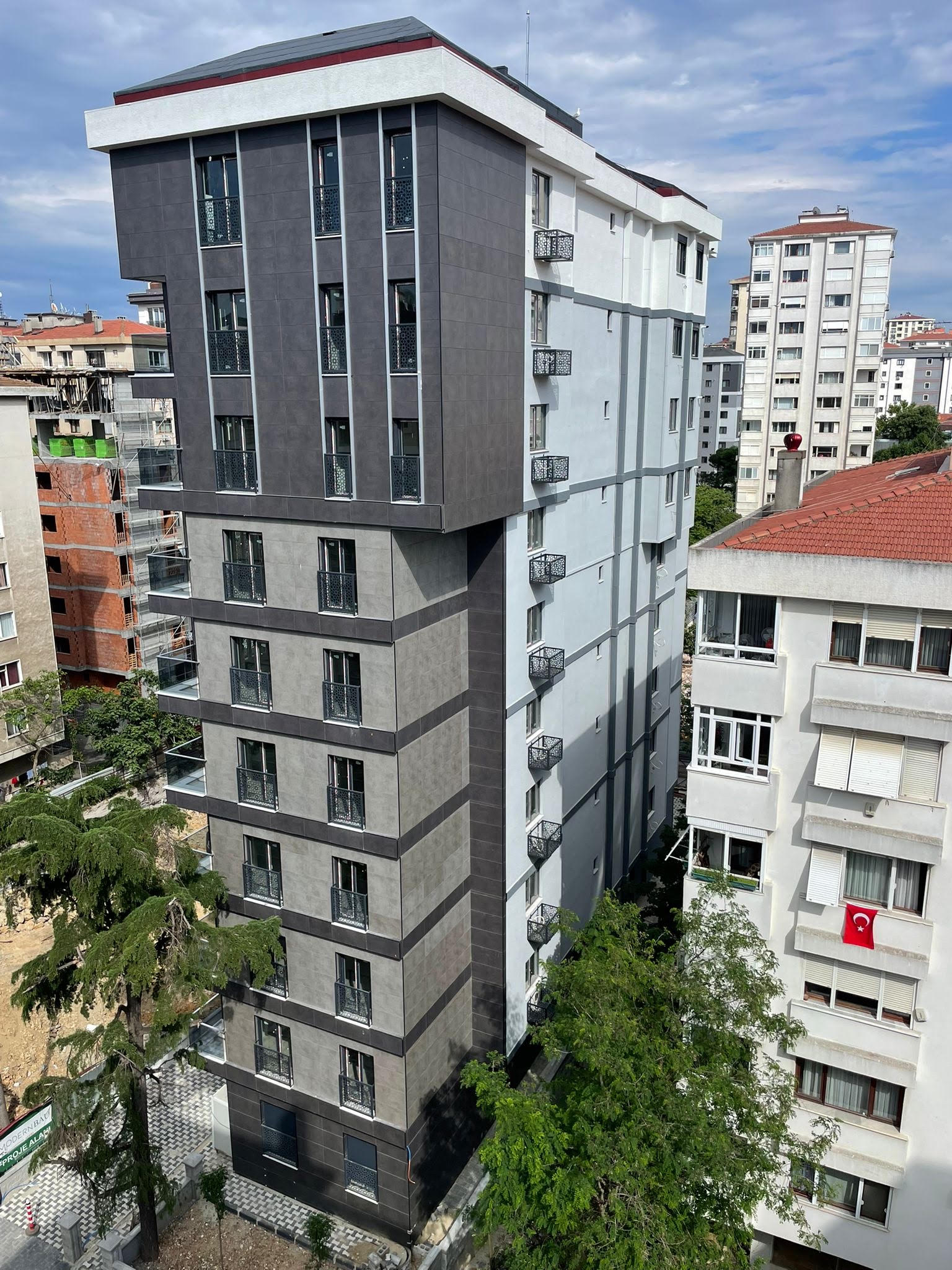 Kadıköy Feneryolu EFE APT Dış Cephe Mimari Detaylar